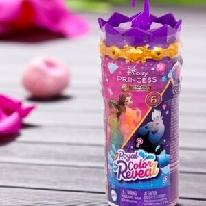 Disney Mystery Princess Royal Color Reveal Princess or Villain Small Doll